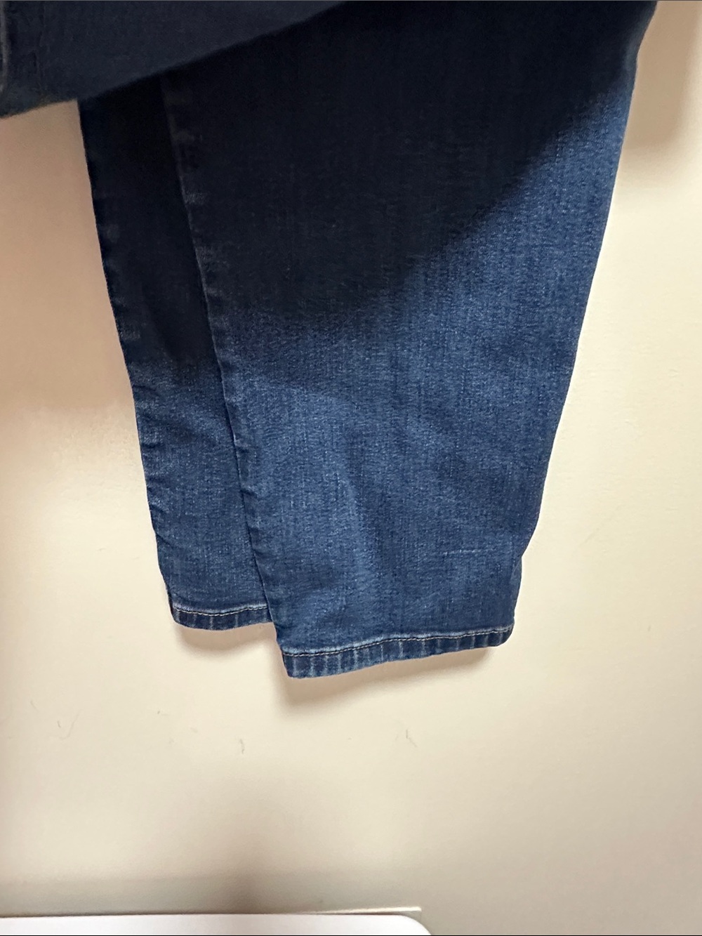 a.n.a woman Slim Straight Jeans in Indigo Blue - Picture 3 of 4